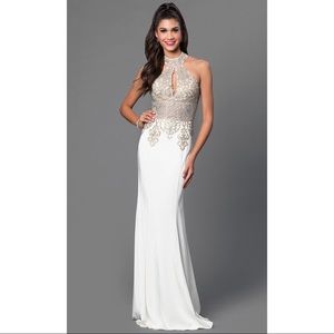 JVN BY JOVANI PROM DRESS EVENING GOWN WEDDING